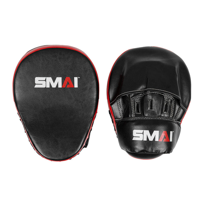 Focus Mitt - Synthetic Leather Black/Red