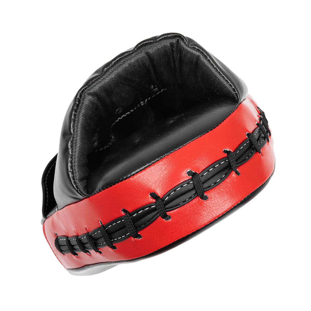 Focus Mitt - Synthetic Leather Black/Red