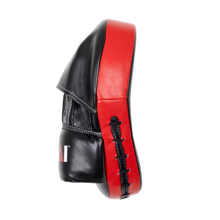 Focus Mitt - Synthetic Leather Black/Red