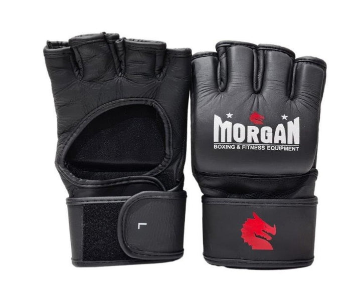 MORGAN V2 ELITE LEATHER MMA GLOVES