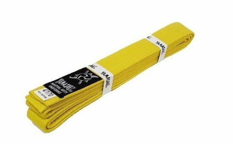 Morgan - Yamasaki Deluxe Coloured Martial Arts Belt | Stiff Cotton Core & Durability