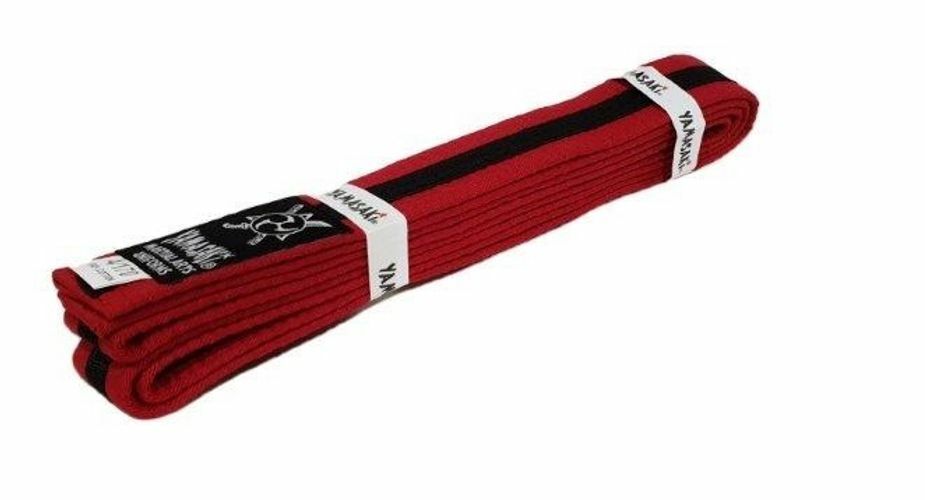 Morgan - Yamasaki Intermediate Rank Belts | Black Stripe Progression & Cotton Core