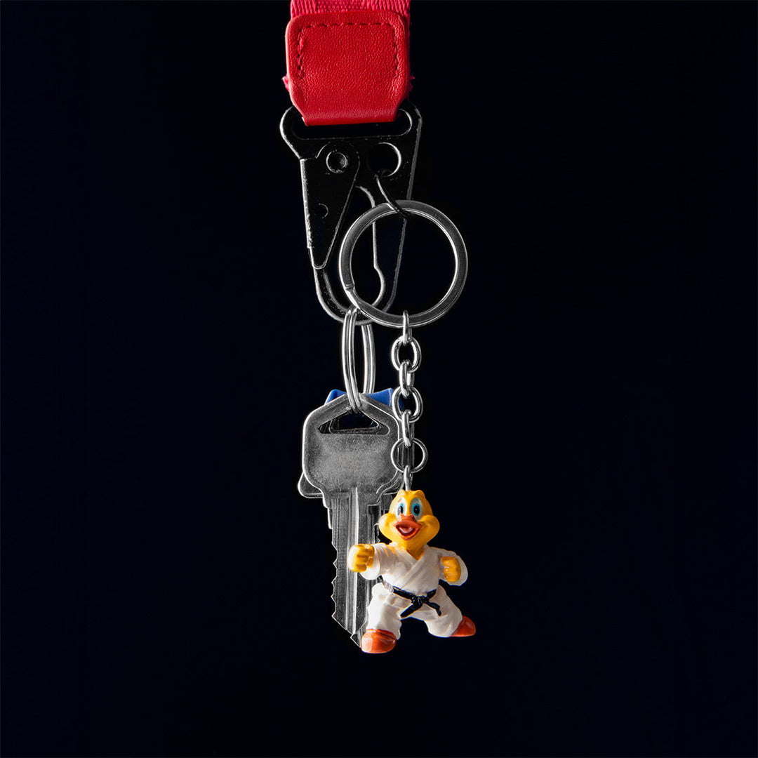 Karate Duck Keyring