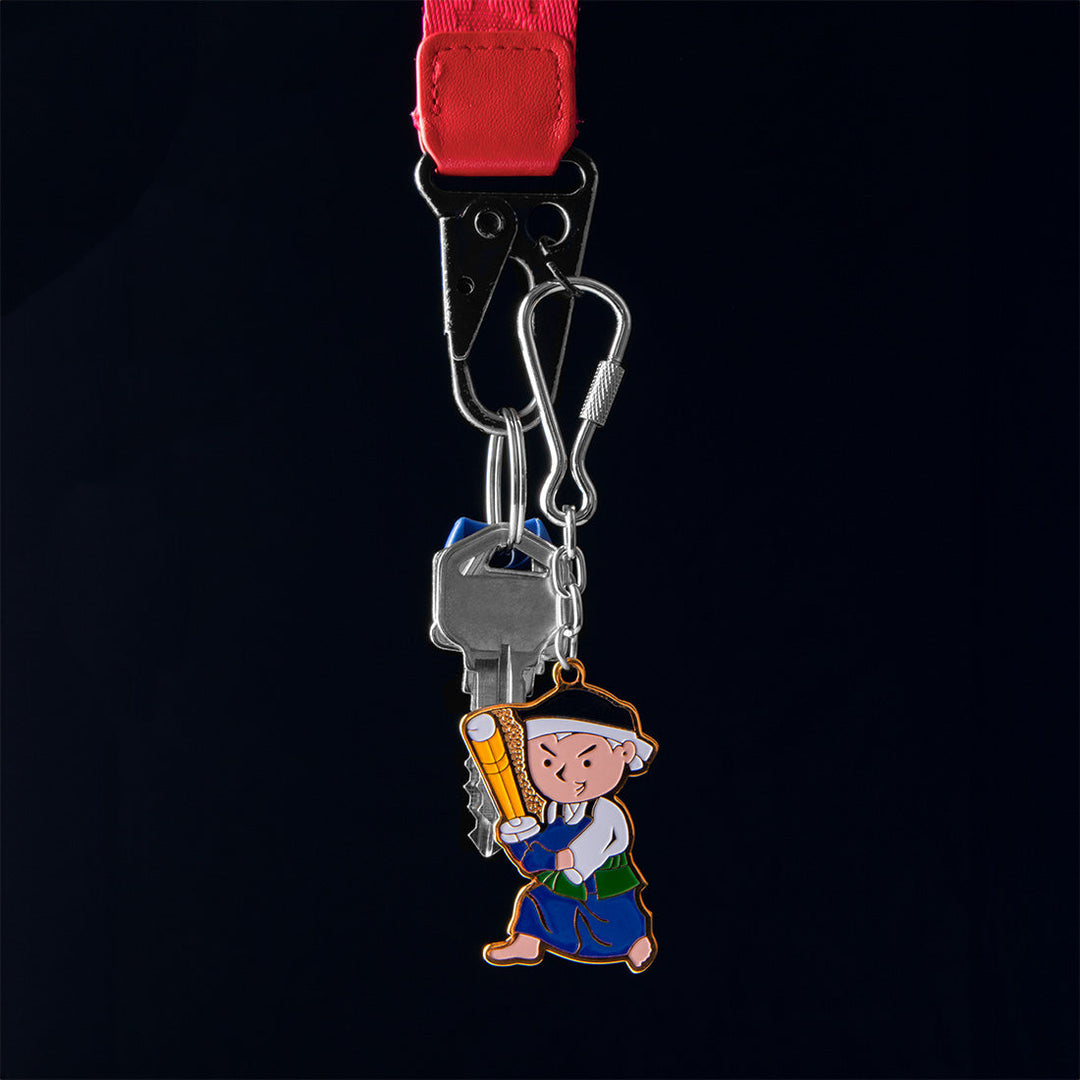 Keyring- Kendo Man - 2D - Sambo Store Australasia