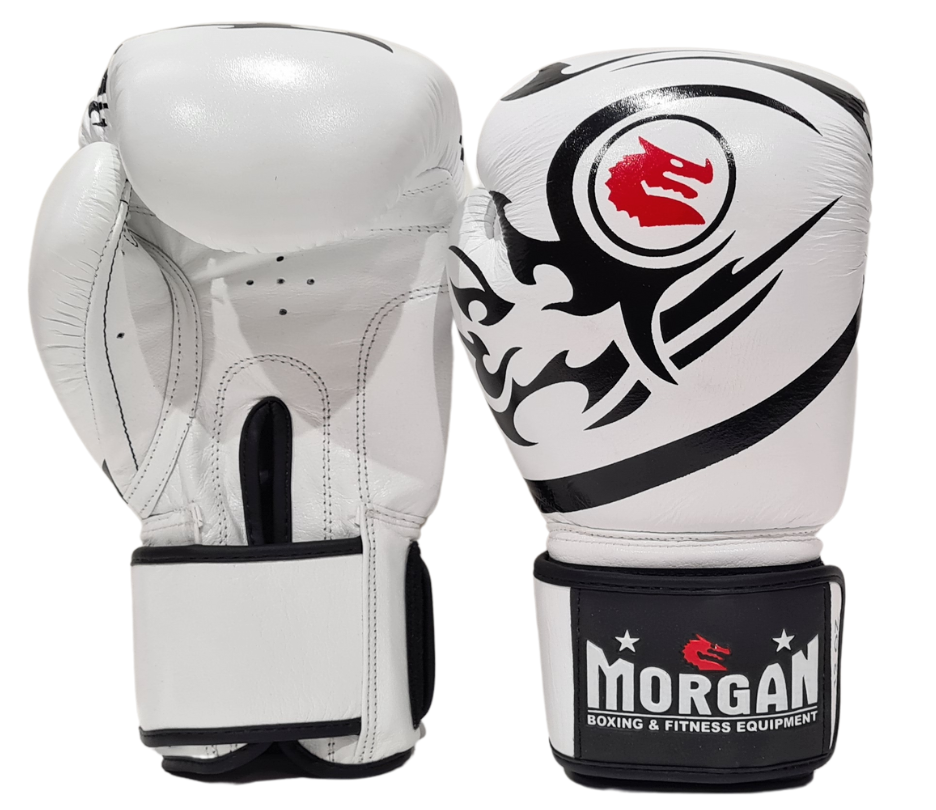 Morgan Elite Boxing & Muay Thai Leather Gloves (8 -12) - Sambo Store Australasia