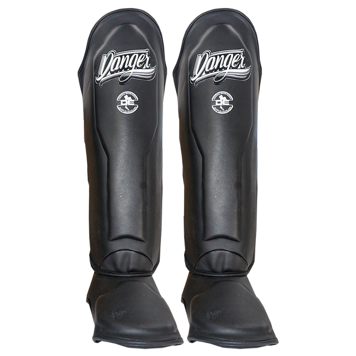 Shin Guards Supermax Microfiber Black - Sambo Store Australasia