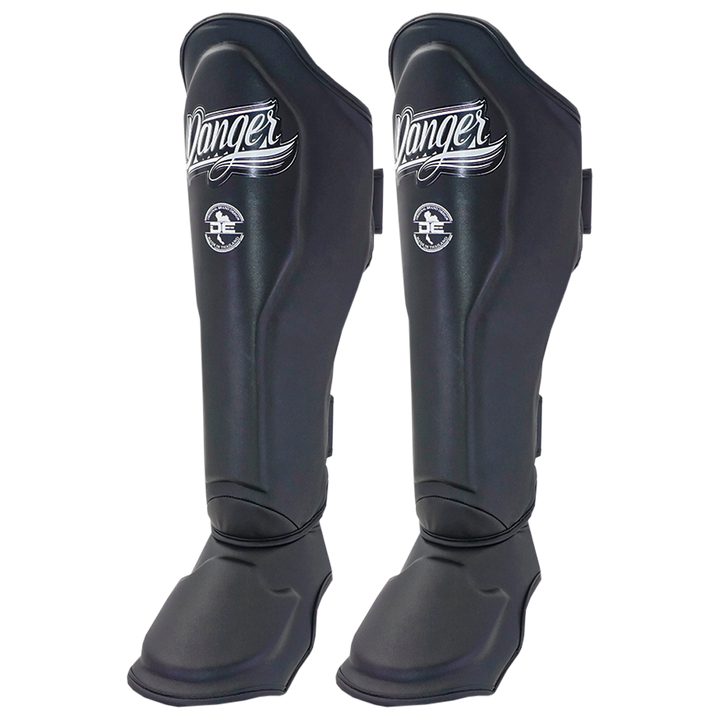 Shin Guards Supermax Microfiber Black - Sambo Store Australasia