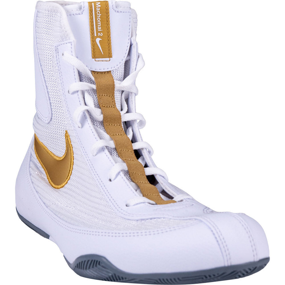 Nike Machomai 2 Boxing Boots — White — view 3
