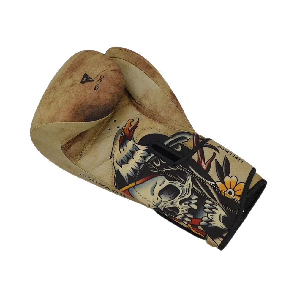 RDX T14 Harrier Tattoo Boxing Gloves - Sambo Store Australasia