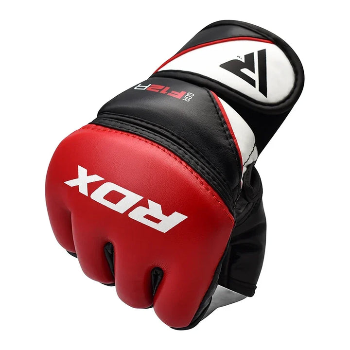 RDX Leather MMA Training Gloves - Sambo Store Australasia