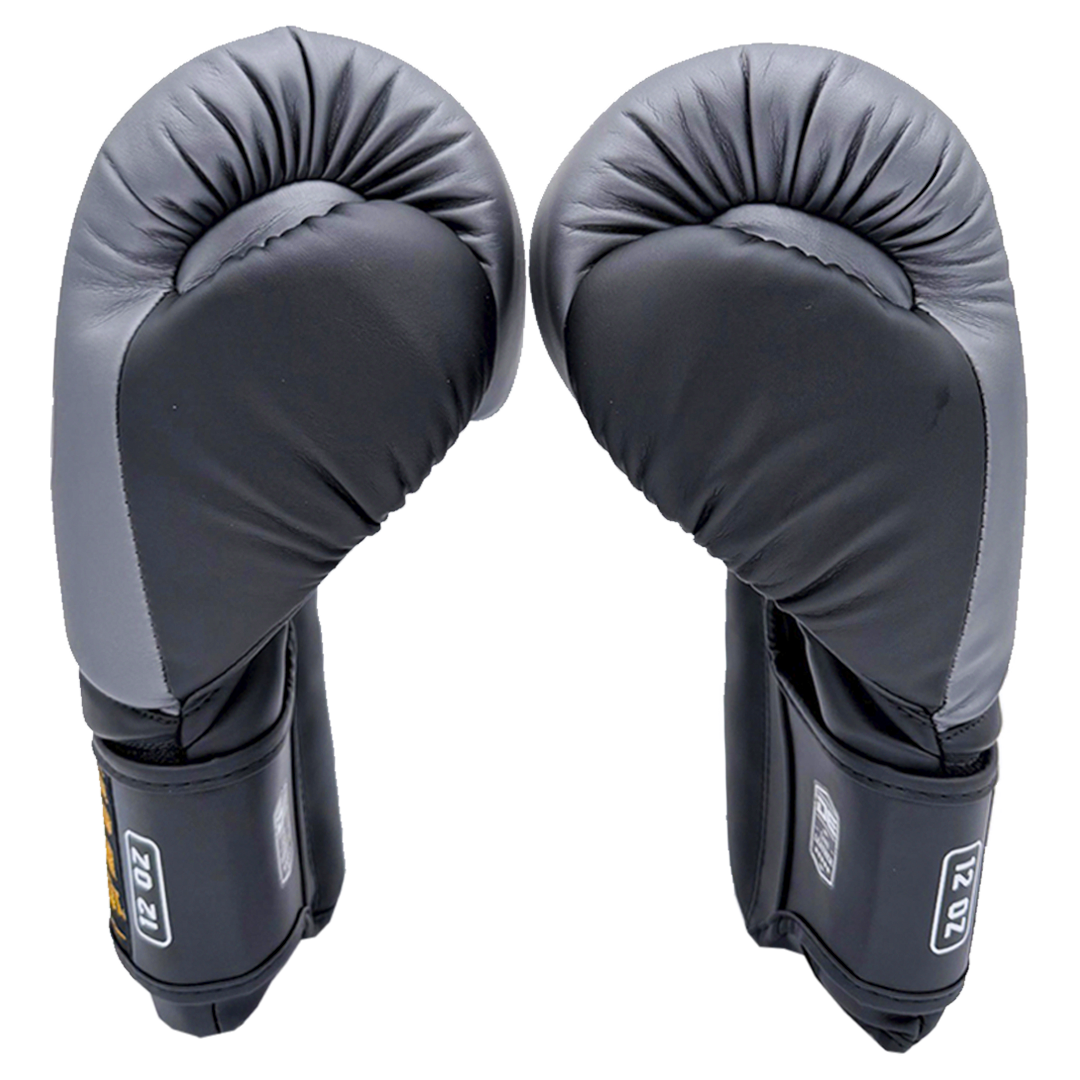 Boxing Gloves Danger Rocket Microfiber Grey - Sambo Store Australasia