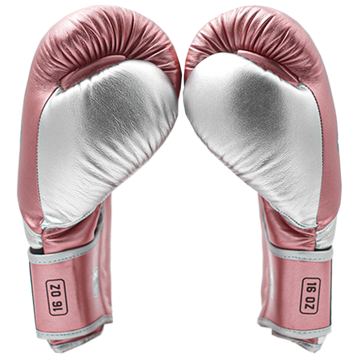 Boxing Gloves Danger Rocket Microfiber Metalic Pink - Sambo Store Australasia