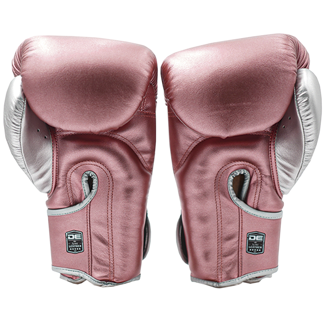 Boxing Gloves Danger Rocket Microfiber Metalic Pink - Sambo Store Australasia