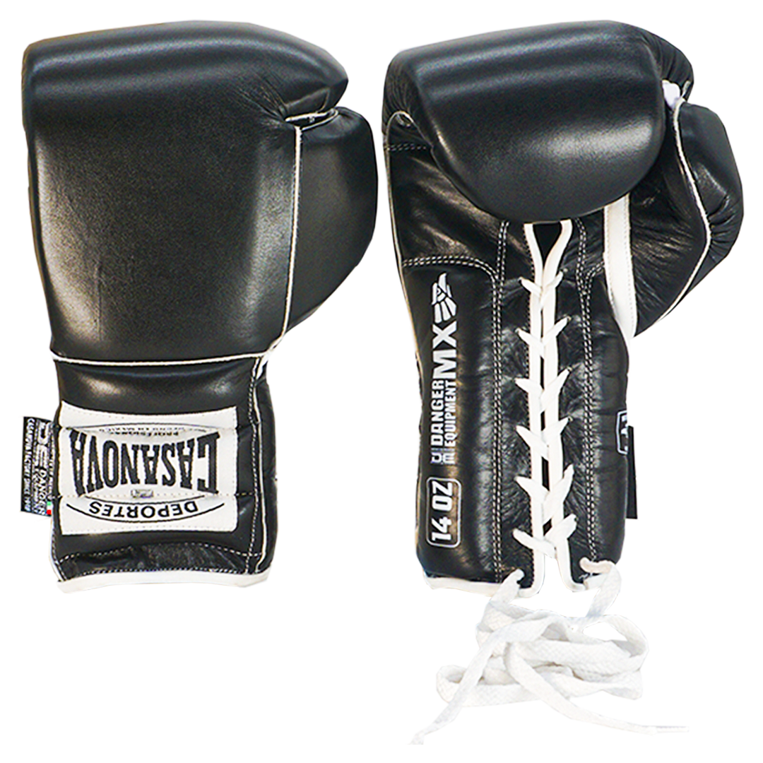 Boxing Gloves Danger-Casanova  Rocky Black Edition - Sambo Store Australasia