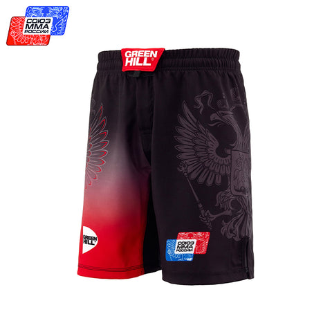 Red MMA Shorts: Union of MMA of Russia Approved