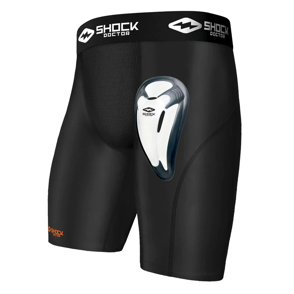 Shock Doctor Core Compression Shorts with Groin Guard - Sambo Store Australasia