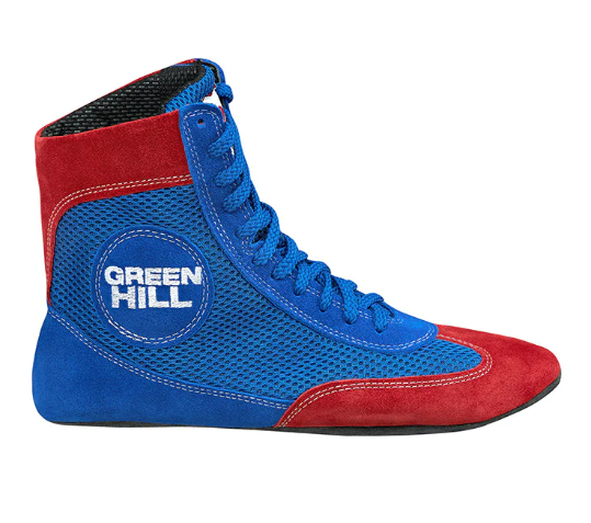 Green Hill FIAS Approved Sambo Shoes Red Blue