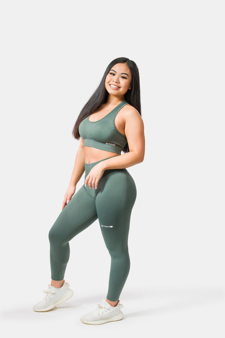 Allure Seamless Sports Bra | Smooth Wireless Support for Everyday Comfort and Confidence