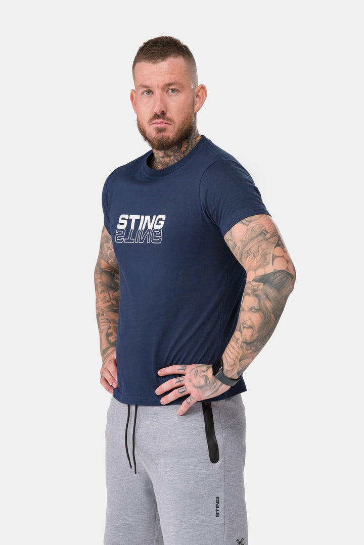 Sting Men's Ultra Tee | Performance Lightweight Cotton Blend Short-Sleeve Casual T-Shirt