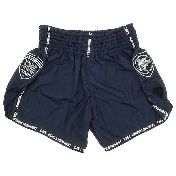 Muaythai Shorts Danger Navy Blue - Sambo Store Australasia