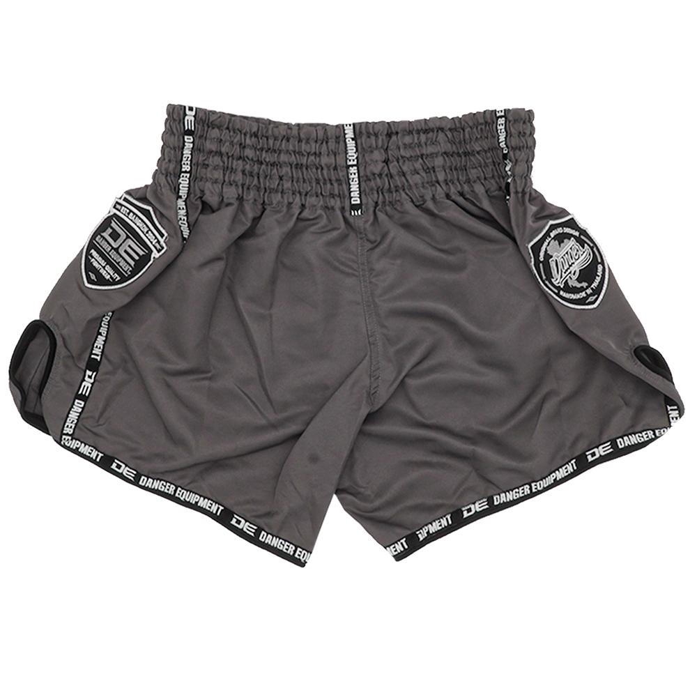 Muaythai Shorts Danger Grey - Sambo Store Australasia