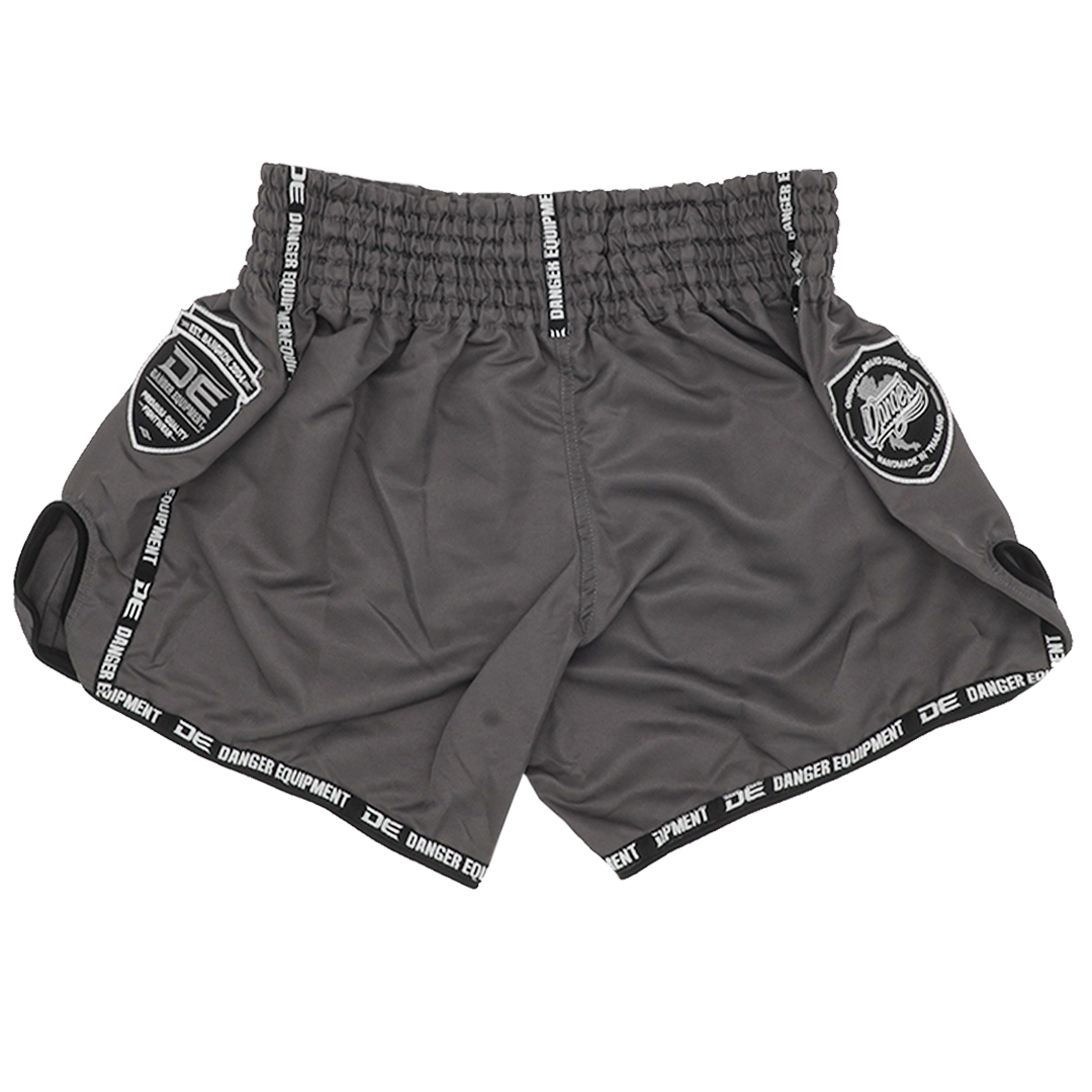 Muaythai Shorts Danger Grey - Sambo Store Australasia