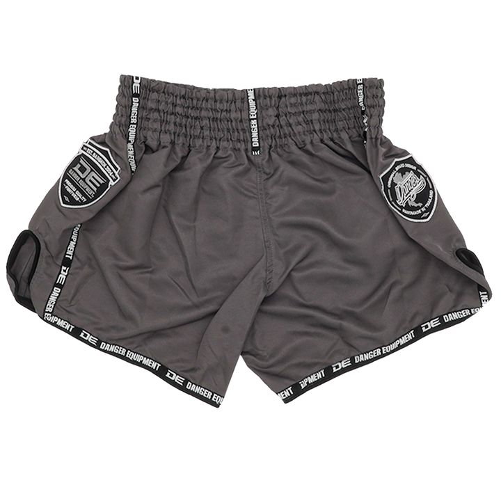 Muaythai Shorts Danger Grey - Sambo Store Australasia