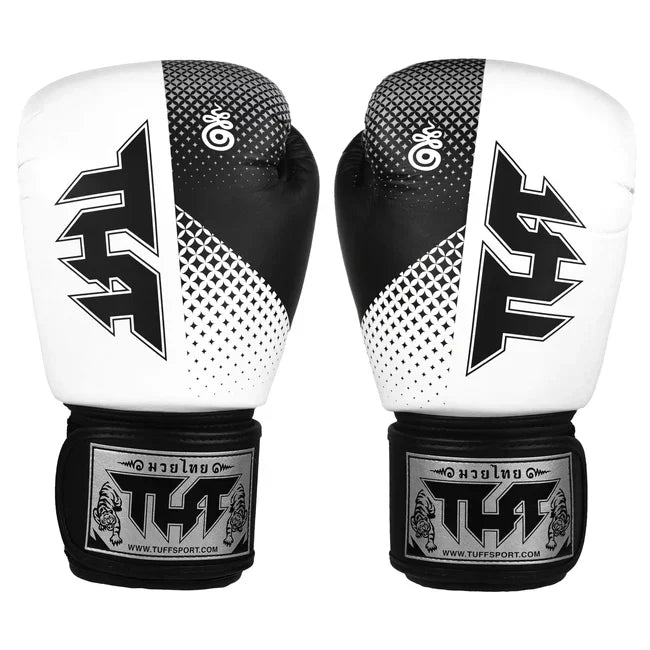 TUFF White Muay Thai Boxing Gloves - Sambo Store Australasia