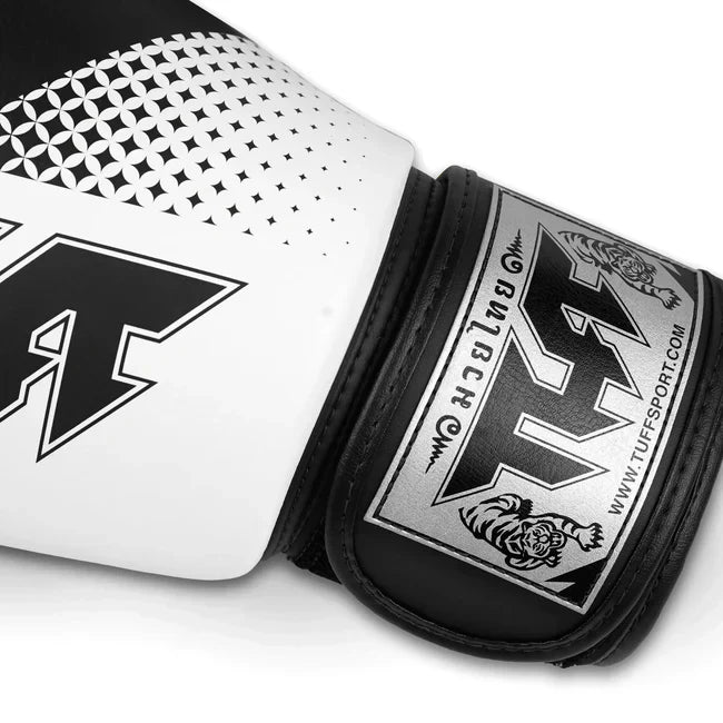 TUFF White Muay Thai Boxing Gloves - Sambo Store Australasia