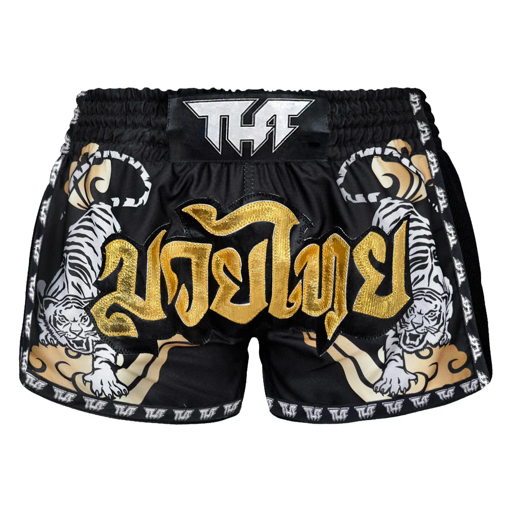 TUFF Double Tiger Retro Muay Thai Shorts - Sambo Store Australasia