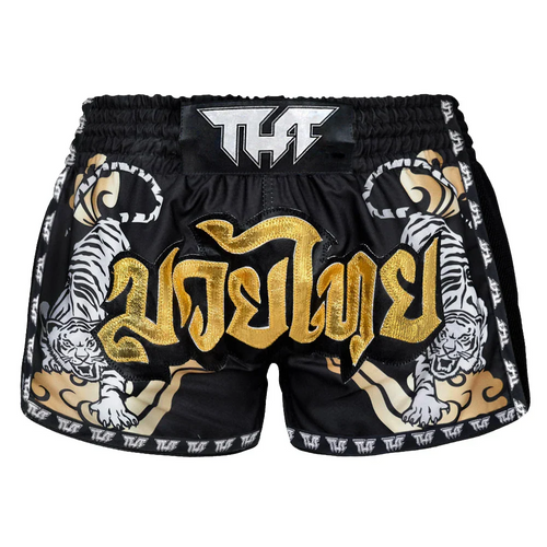 TUFF Double Tiger Retro Muay Thai Shorts - Sambo Store Australasia