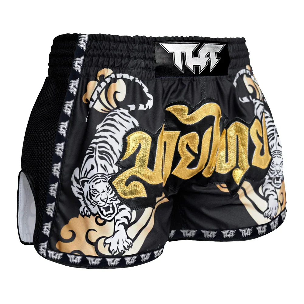 TUFF Double Tiger Retro Muay Thai Shorts - Sambo Store Australasia