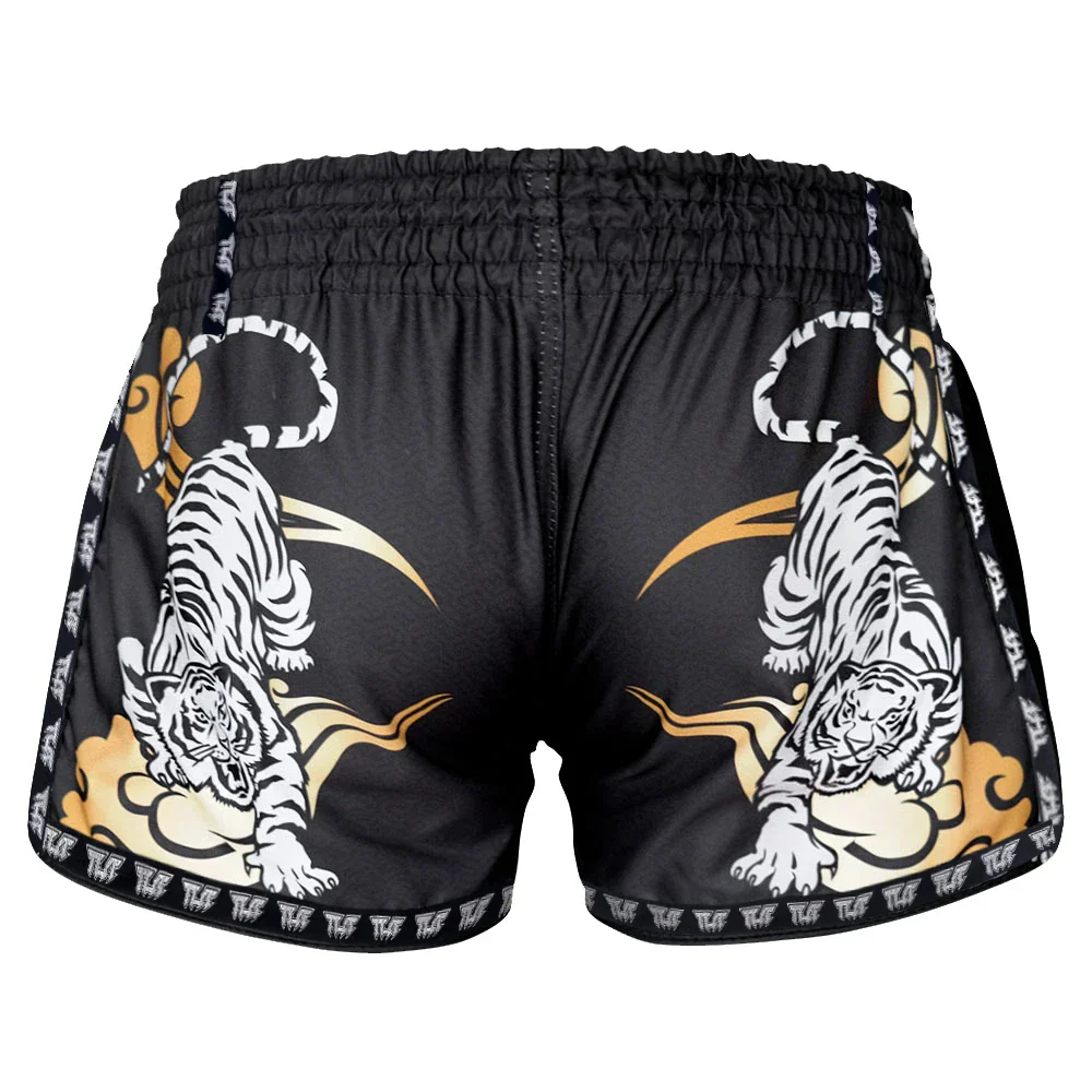 TUFF Double Tiger Retro Muay Thai Shorts - Sambo Store Australasia