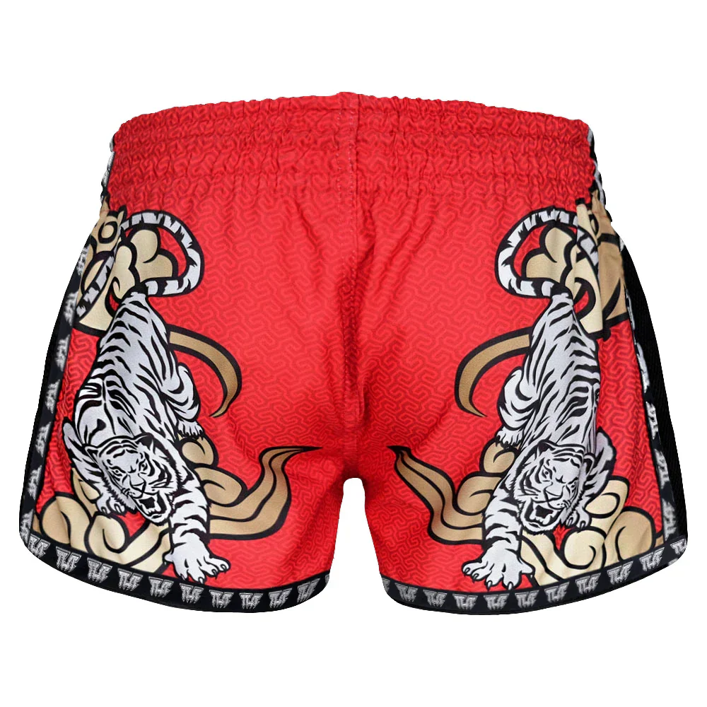 TUFF Double Tiger Retro Muay Thai Shorts - Sambo Store Australasia