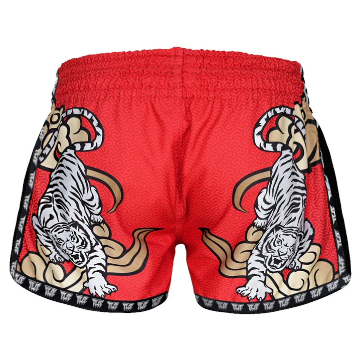 TUFF Double Tiger Retro Muay Thai Shorts - Sambo Store Australasia