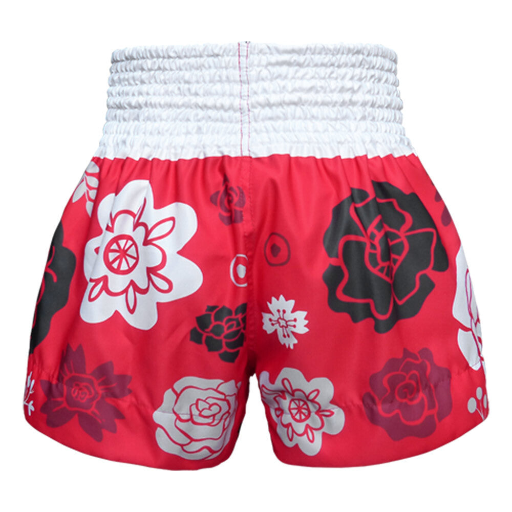 TUFF Muay Thai Fighter Muay Thai Shorts - Red - Sambo Store Australasia