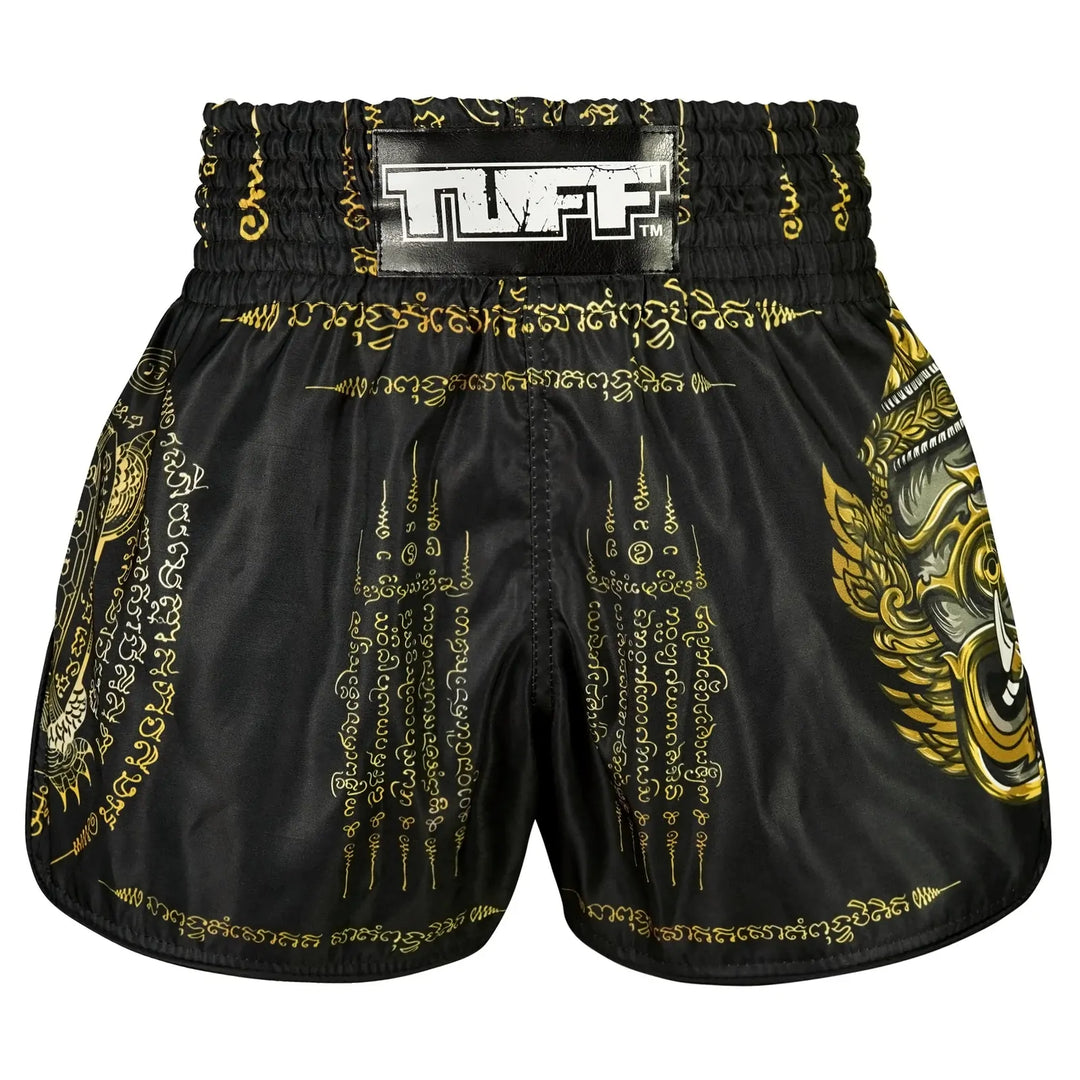 TUFF Yaksa Yantra Retro Muay Thai Shorts - Sambo Store Australasia