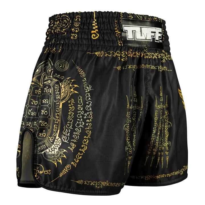 TUFF Yaksa Yantra Retro Muay Thai Shorts - Sambo Store Australasia