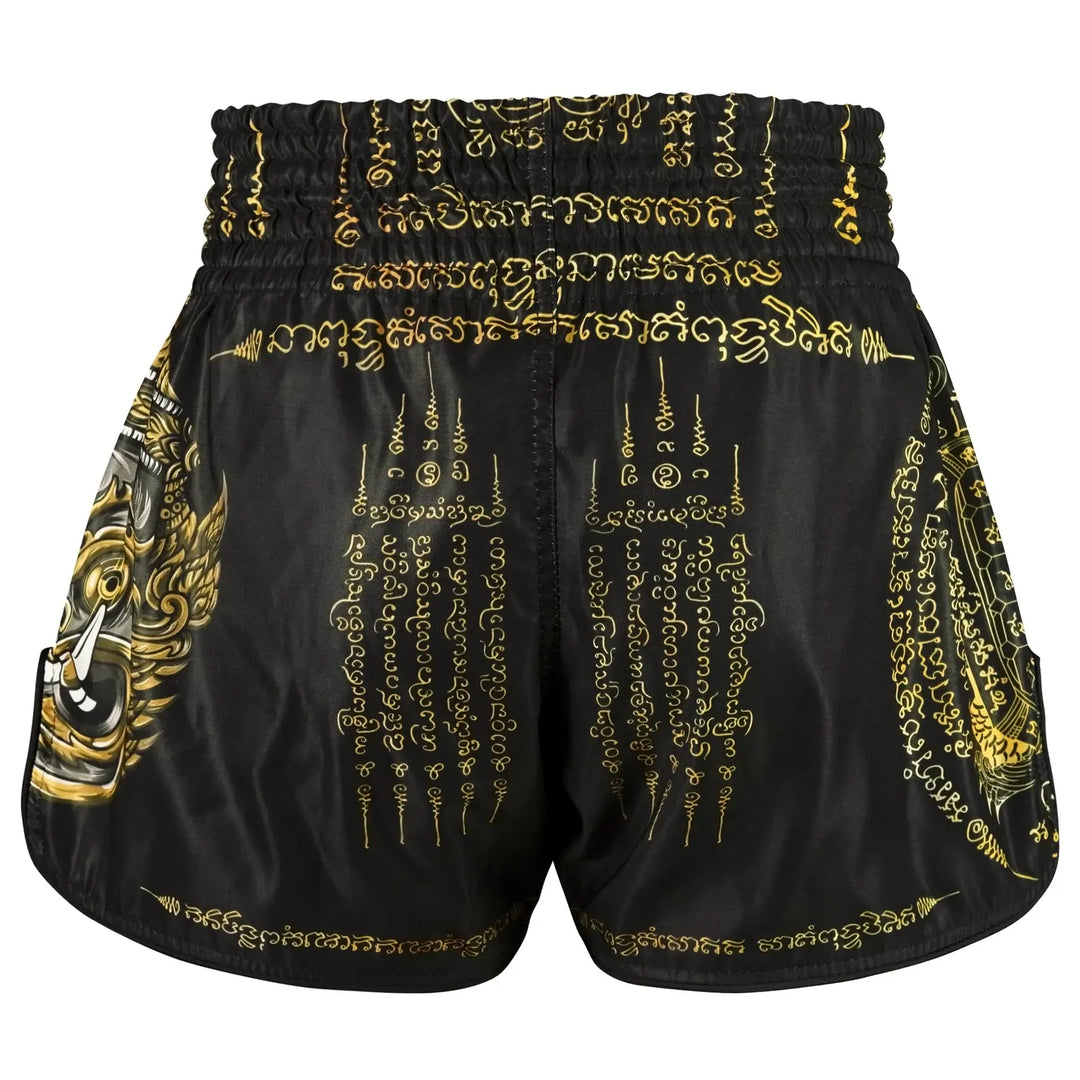 TUFF Yaksa Yantra Retro Muay Thai Shorts - Sambo Store Australasia