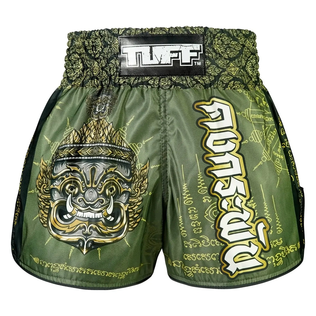 TUFF Immortal Yaksa Retro Muay Thai Shorts - Sambo Store Australasia