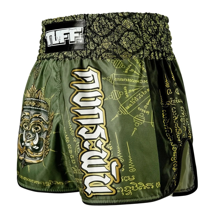 TUFF Immortal Yaksa Retro Muay Thai Shorts - Sambo Store Australasia