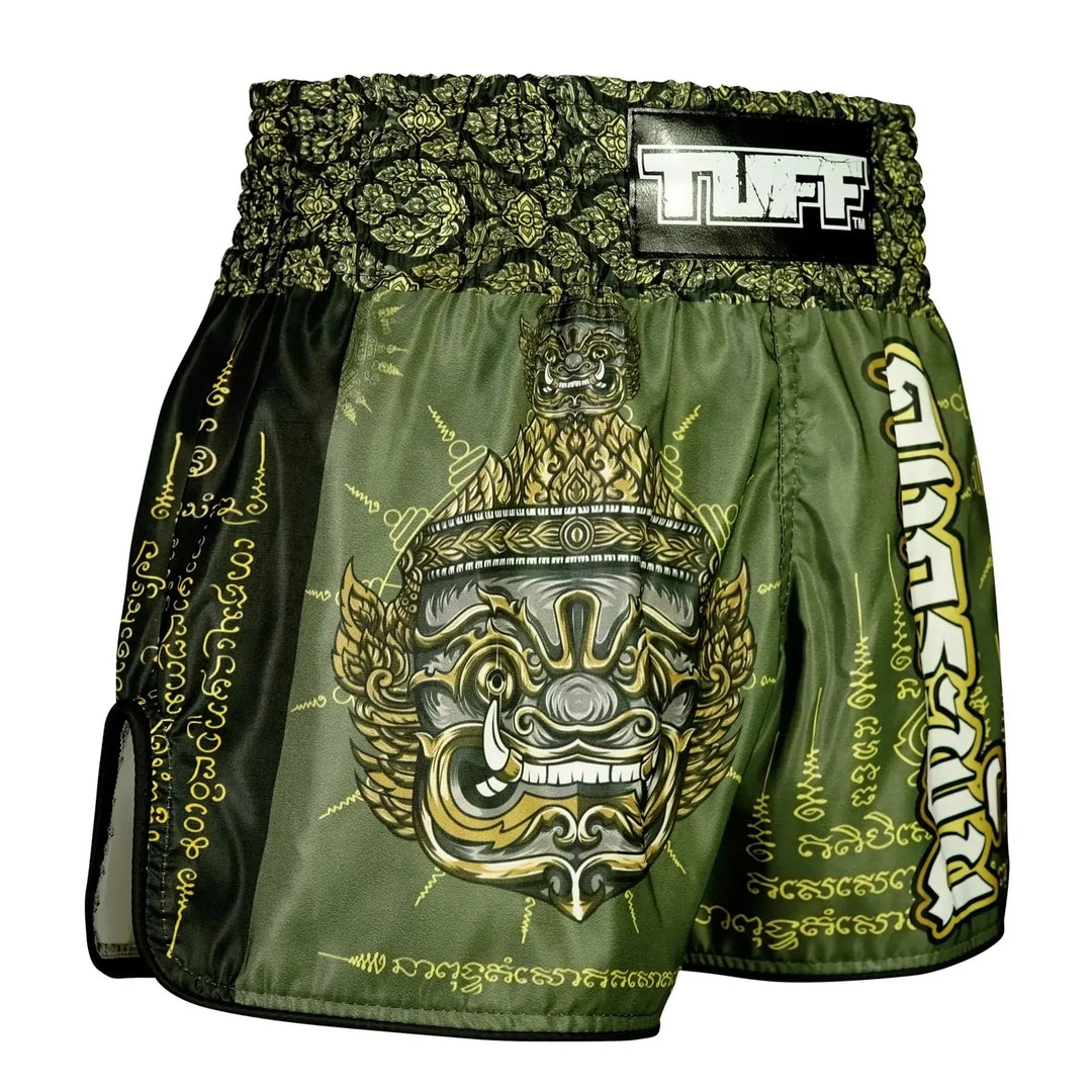 TUFF Immortal Yaksa Retro Muay Thai Shorts - Sambo Store Australasia