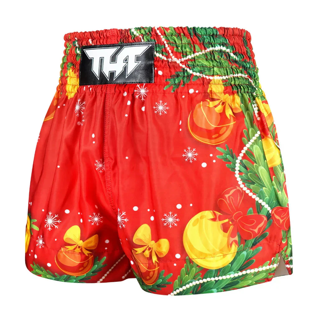 TUFF Festive Reindeer Muay Thai Shorts - Sambo Store Australasia