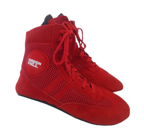 Green Hill Uni Sambo Shoes Red FIAS Tested