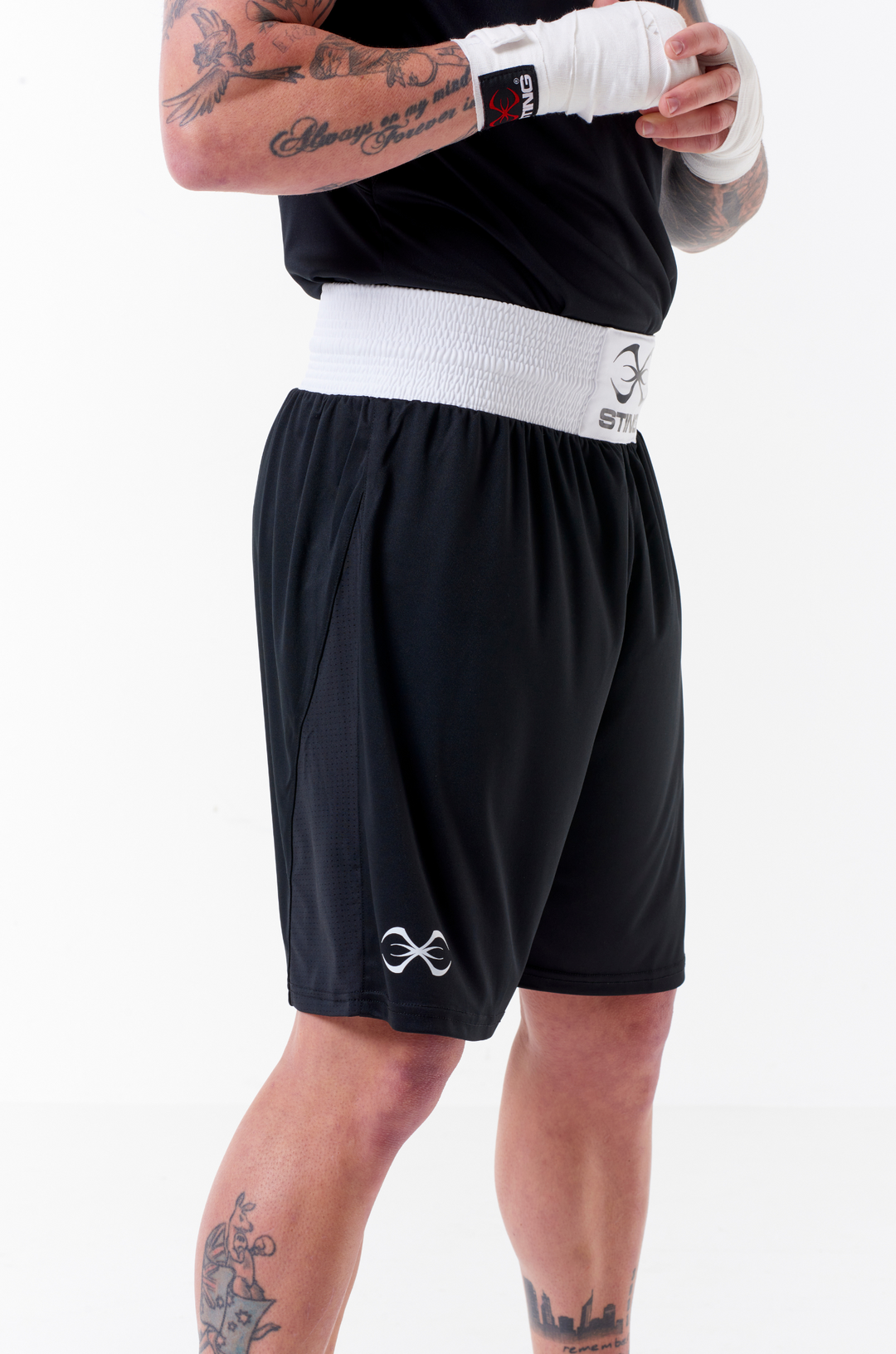 Sting Unisex Mettle Boxing Shorts 2.0 | Diamond Weave & Secure Waistband