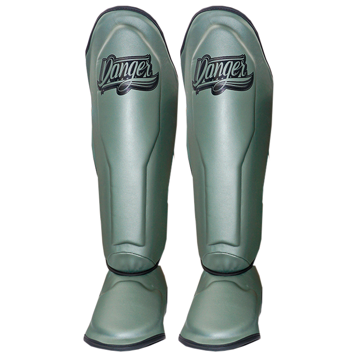 Shin Guards Supermax Microfiber Army Green - Sambo Store Australasia