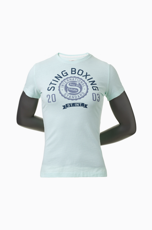 Sting Women's Pure Retro Tee | 100% Cotton Comfort & Vintage Fight Camp Style - Sambo Store Australasia