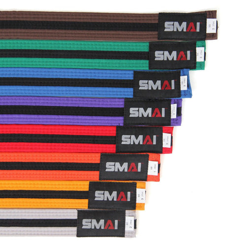 Martial Arts Belt - Black Stripe - Sambo Store Australasia