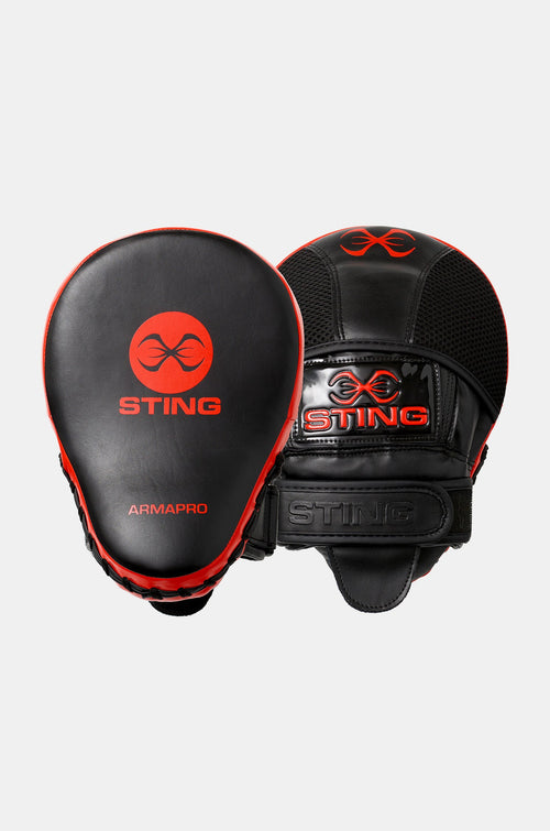 Sting Armapro Neo Gel Focus Mitts – Professional Handheld Boxing Target Pads for Training - Sambo Store Australasia