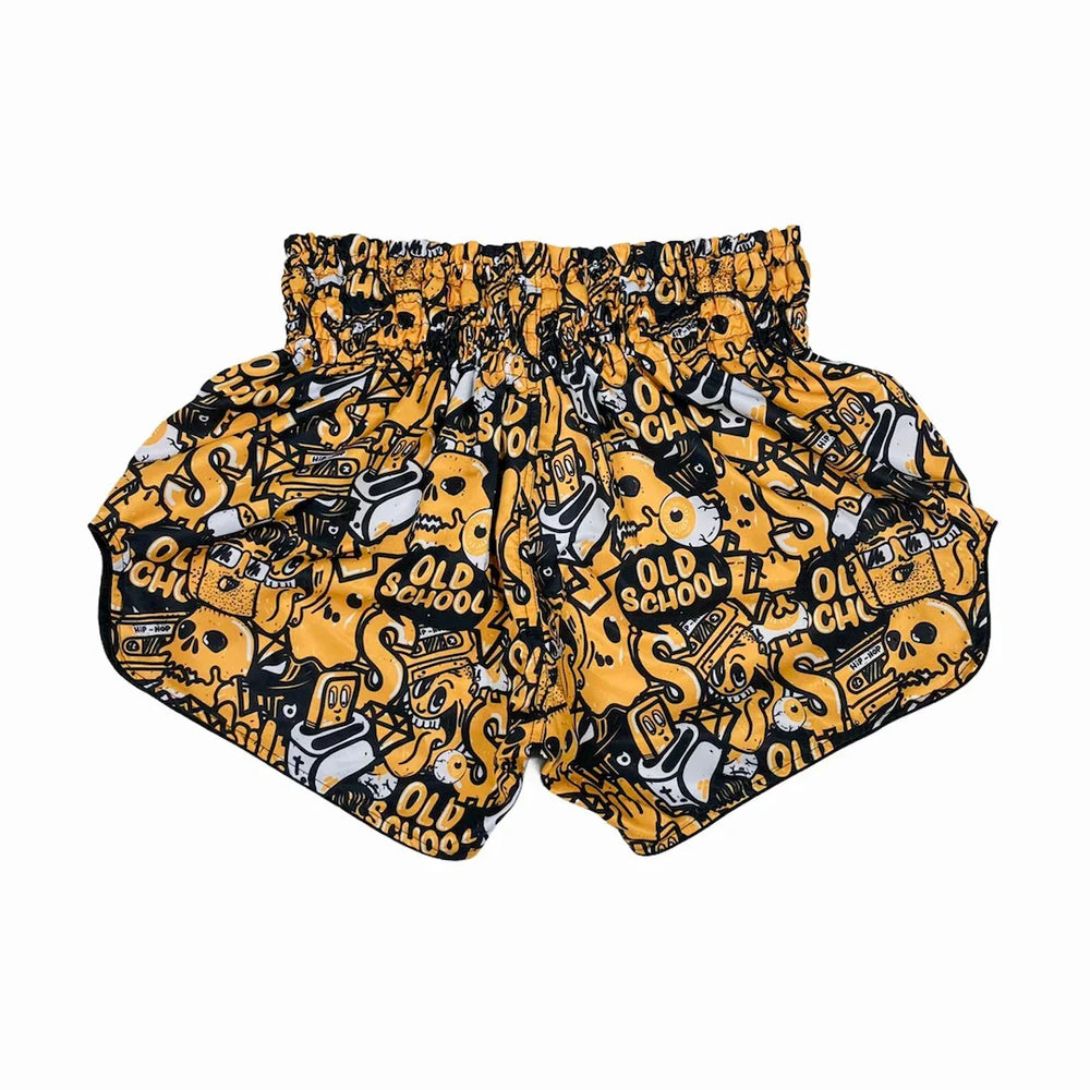 Arwut Old School Graffiti Muay Thai Shorts - Sambo Store Australasia